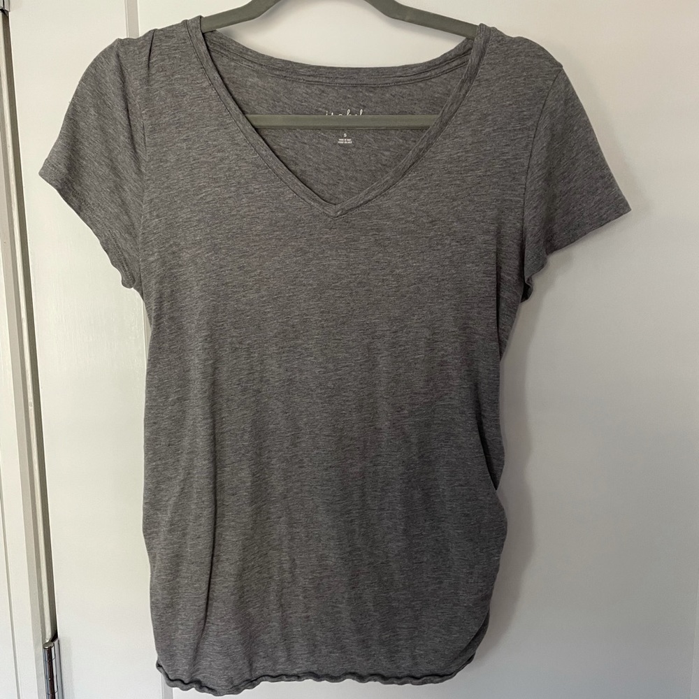 Isabel Maternity T-Shirt - gray - size small
